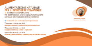 Scopri di più sull'articolo ALIMENTAZIONE E BENESSERE FEMMINILE