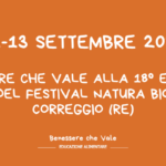 BENESSERE CHE VALE AL FESTIVAL NATURA BIO